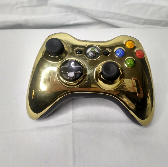 Wireless ...Gold Xbox 360 Star Wars Limited Edition Controller - Picture 2 of 4